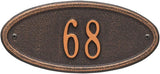 The Petite, Madison Oval Plaque