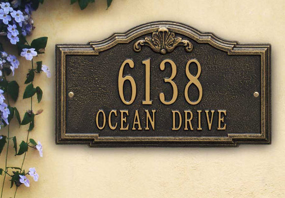 Wall Mounted address Plaques