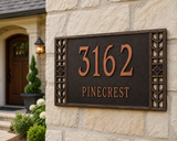 Boston Address Plaque – 16.5" x 11", 6 Colors