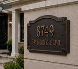 Williamsburg Address Plaque – 14" x 10.25", 6 Colors
