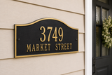 Rolling Hills Address Plaque – 15" x 7.5", 10 Colors