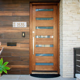 Frank Lloyd Wright Sumac Modern Address Plaque – Personalized