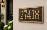The Bismark Plaque, 14.625" x 7.25" x 0.375", 11 COLORS