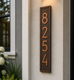 Modern Vertical Address Plaque – 23.25" x 4.25"