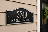 Rolling Hills Address Plaque – 15" x 7.5", 10 Colors