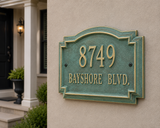 Williamsburg Address Plaque – 14" x 10.25", 6 Colors