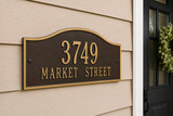 Rolling Hills Address Plaque – 15" x 7.5", 10 Colors