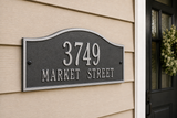 Rolling Hills Address Plaque – 15" x 7.5", 10 Colors