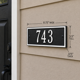 The Hartford Petite Plaque, 8.75" x 3.5" x 0.375", 11 COLORS