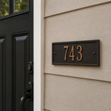 The Hartford Petite Plaque, 8.75" x 3.5" x 0.375", 11 COLORS