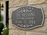 Brookfield Dedication / Welcome Plaque – 14.5" x 9", 12 Colors