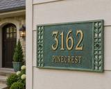 Boston Address Plaque – 16.5" x 11", 6 Colors