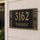 Boston Address Plaque – 16.5" x 11", 6 Colors