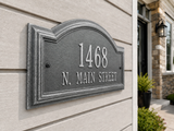 Providence Arch Address Plaque – 17" x 9.5" x 1.25", 6 Colors