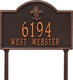 The Bayou Vista Lawn Sign