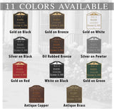 Personaized Wedding Lawn Sign