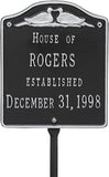 Personaized Wedding Lawn Sign