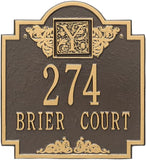 The Monogram Wall Plaque