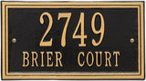 The Double Line Wall Plaque