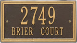 The Double Line Wall Plaque