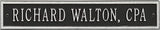 Personalized Cast Metal name plate, Address Plaque extension