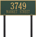 The Extra Large Hartford Estate Lawn Plaque