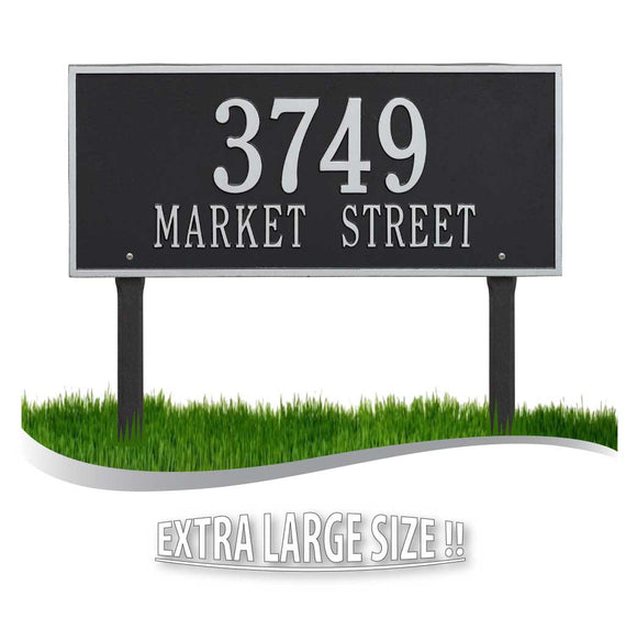 The Extra Large Hartford Estate Lawn Plaque