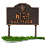 The Bayou Vista Lawn Sign