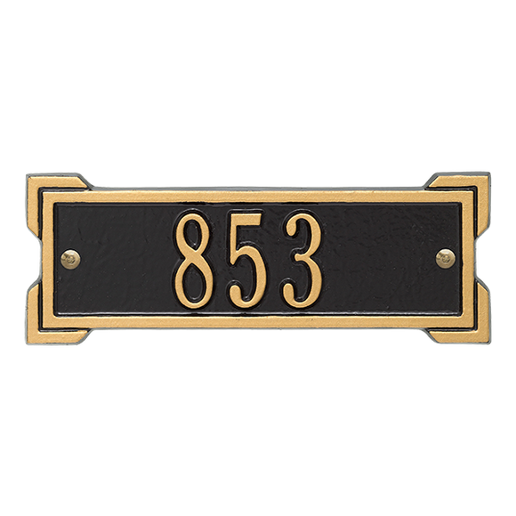 The Roanoke-Petite Plaque -- 11 SIGN COLORS AVAILABLE, Measures 9.125