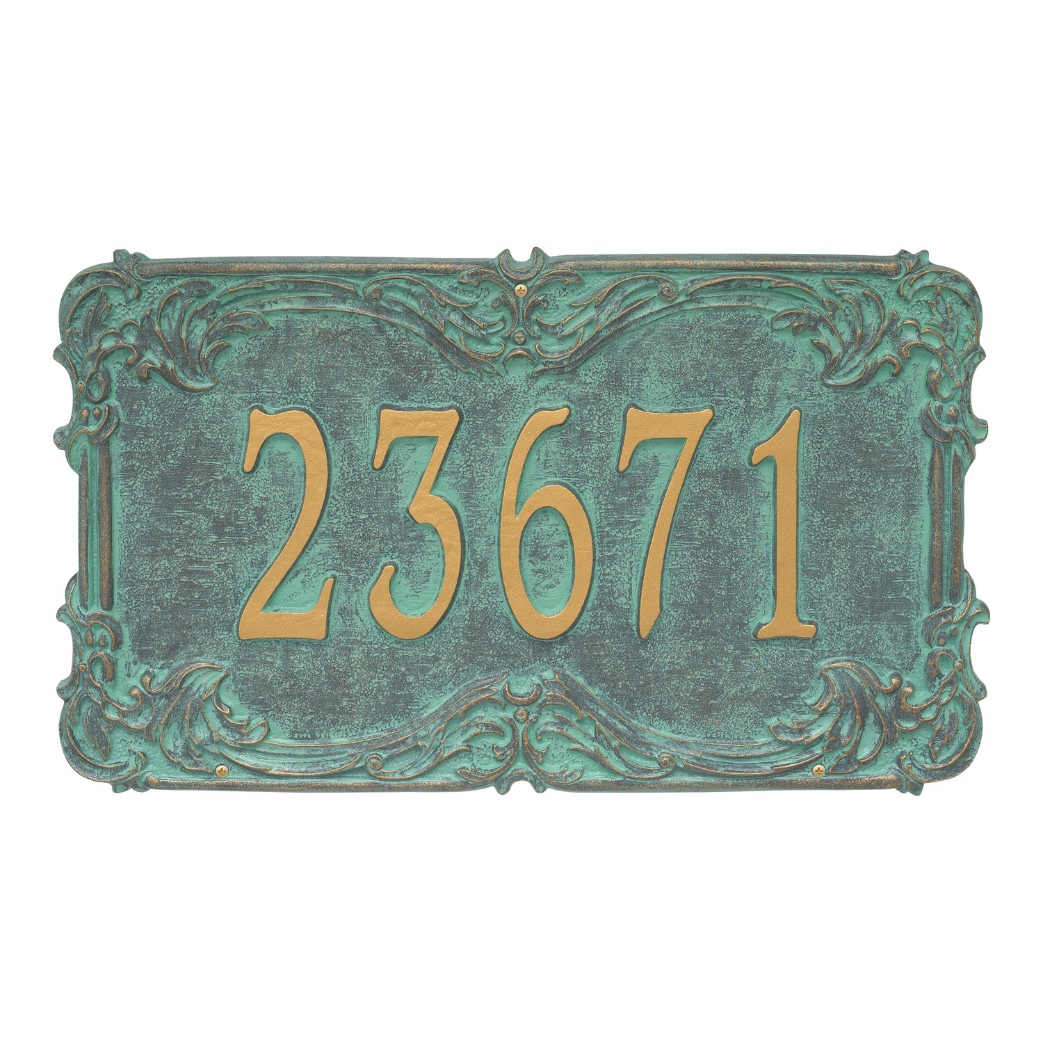 Personalized Metal Address Sign House Number Sign Indoor Outdoor TMS615 - View #10