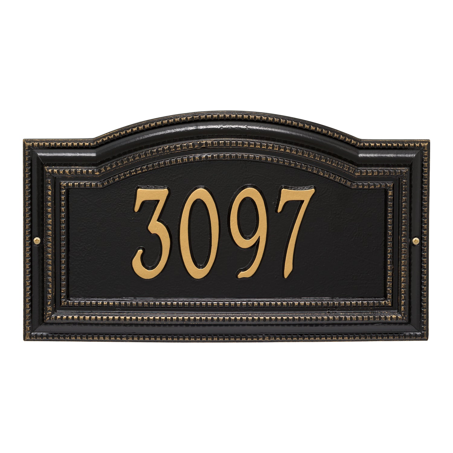 Whitehall Whitehall Custom Aluminum Address Plaque - Weatherproof House ...