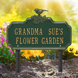 The Chickadee Ivy Lawn sign Display your address Custom house number sign. Measures - 16.25" x 10.375" x 1". 4 Colors Available.