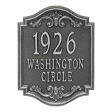 The Glen Haven Address Plaque -- 5 SIGN COLORS AVAILABLE, Measures 10.75 x 14 x 0.65 inches