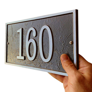 Fast and Easy Rectangle (Wall Mounted Sign) --- 4 SIGN COLORS AVAILABLE, Measures 11" x 6.25" x 0.25"