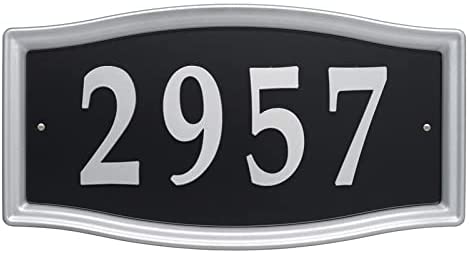 Easy Street Address Number Sign TWO COLORS AVAILABLE!