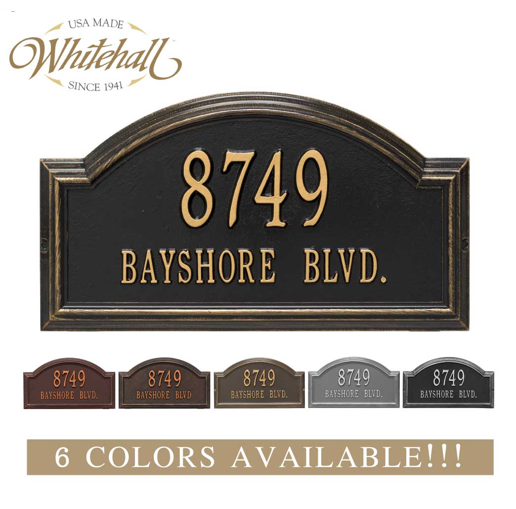 The Providence Arch Address Plaque (Wall Mounted Plaque